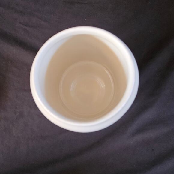 Rae Dunn Collection White Jar With Lid Red Heart Accent Valentines Canister - Picture 7 of 11